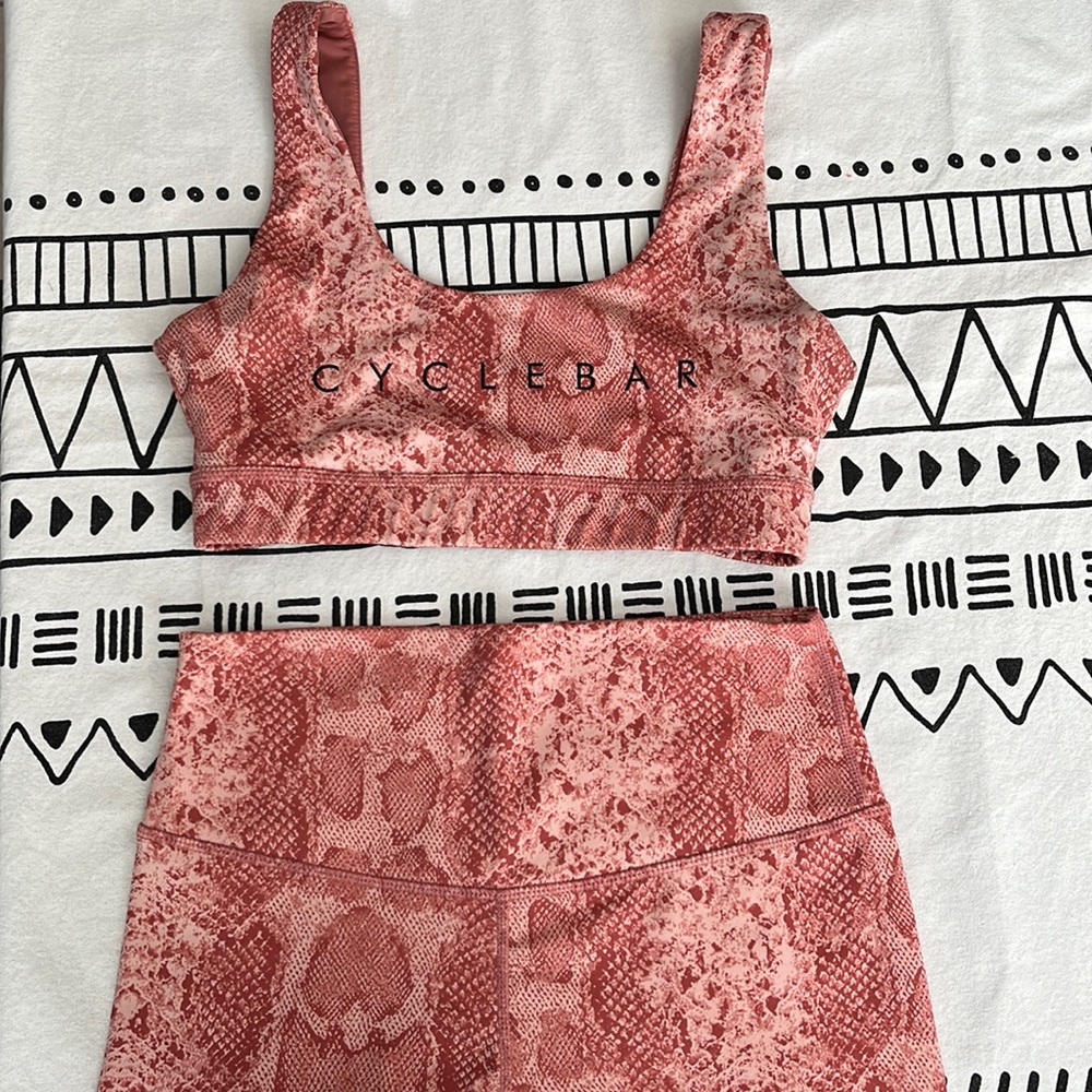 CycleBar Glyder snake print set!